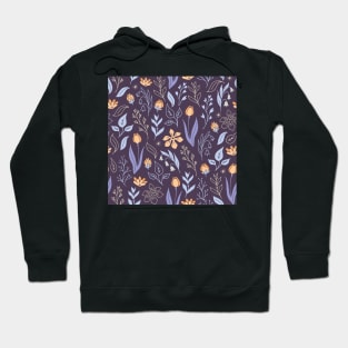 Spring tulips floral pattern Hoodie